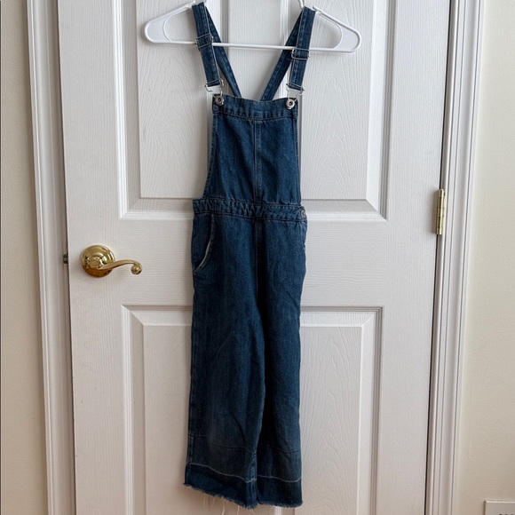Zara girls denim overalls - Picture 1 of 4